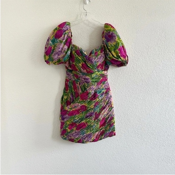 Ronny Kobo Collection Francesca Floral Mini Dress - Picture 5 of 11